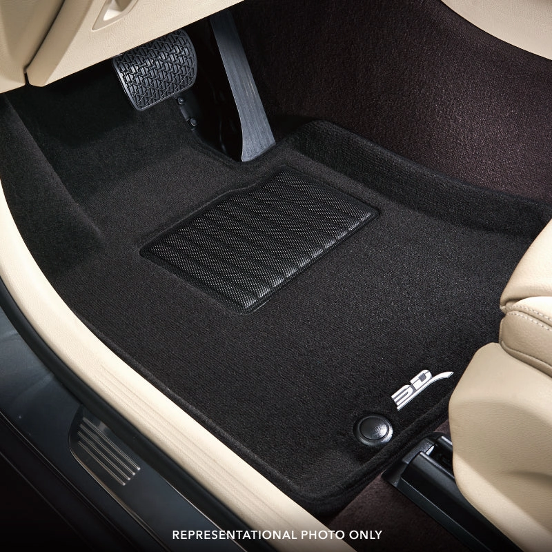 3D MAXpider Floor Mats Ford Ranger Super Crew (2019-2023) All-Weather Elegant Series - Complete Set