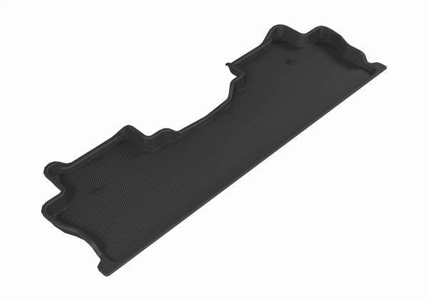 3D MAXpider Floor Mats Honda Ridgeline (17-23) All-Weather Kagu Series Black - Front / Second / Third  Row