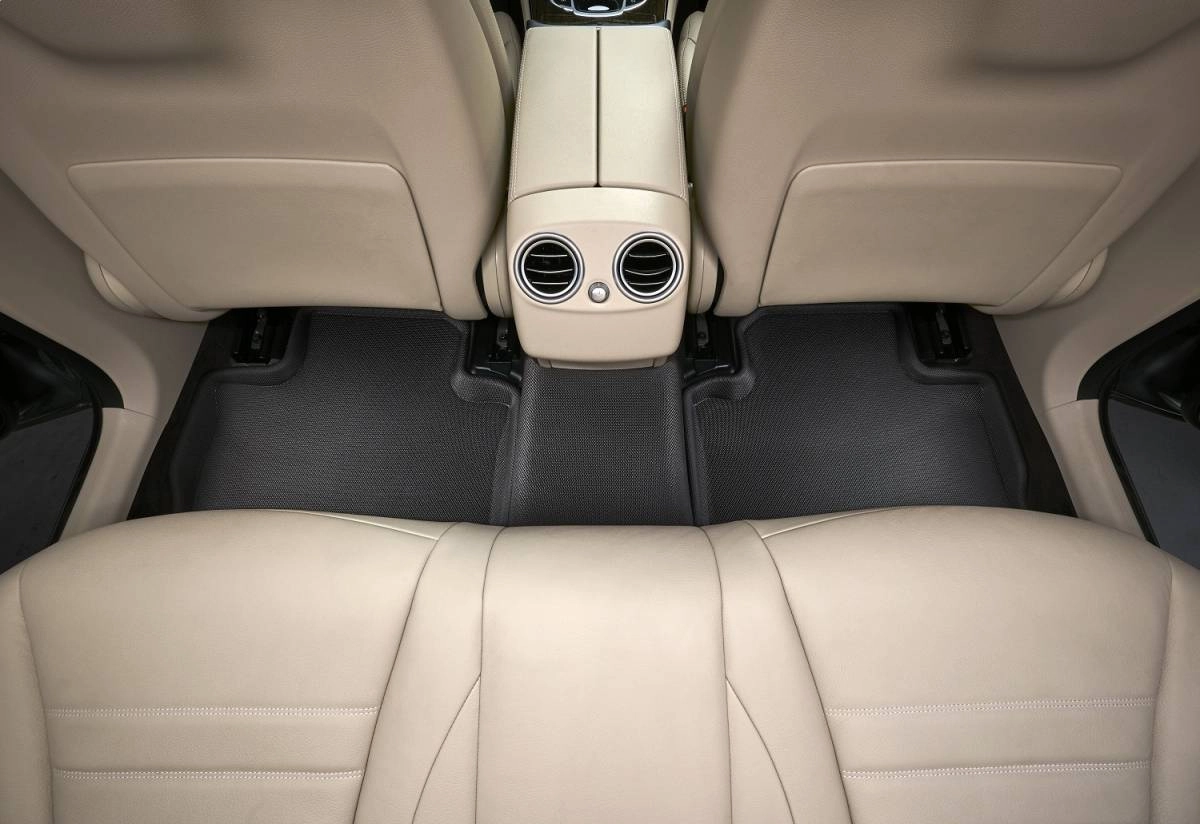 3D MAXpider Floor Mats Hyundai Santa Fe Hybrid 7 Seater (2024) All-Weather Kagu Series - Front / Second / Third Row