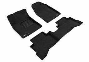 3D MAXpider Floor Mats Kia Niro (2017-2022) All-Weather Elegant Series - Complete Set