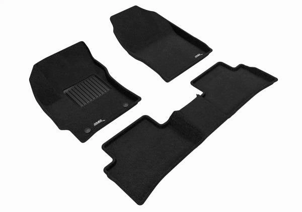 3D MAXpider Floor Mats Toyota Corolla Sedan (2020-2024) All-Weather Elegant Series - Complete Set