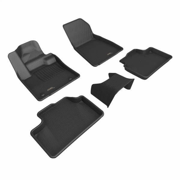 3D MAXpider Floor Mats Volvo C40 Recharge (23-24) All-Weather Kagu Series - Front or Second Row