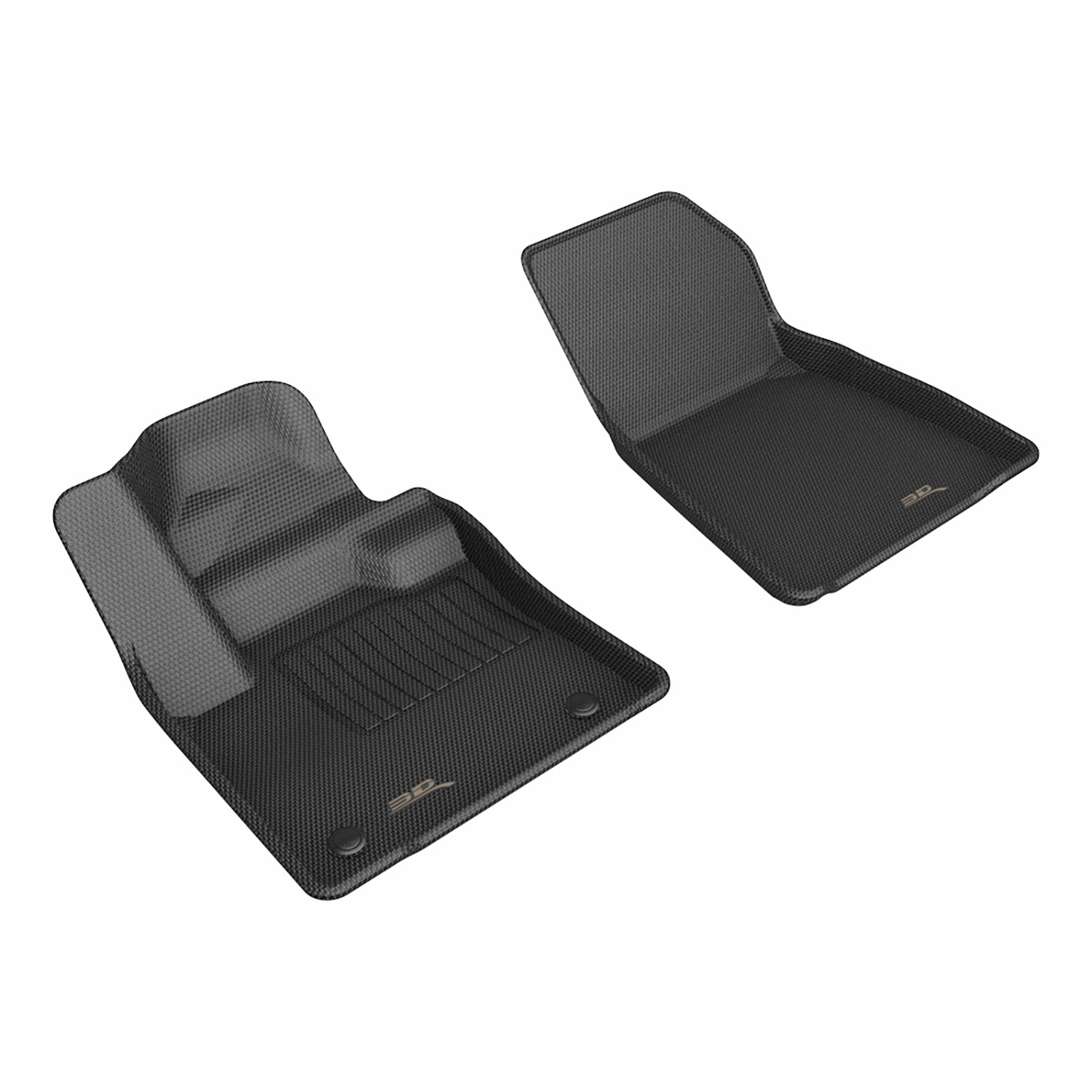 3D MAXpider Floor Mats Volvo C40 Recharge (23-24) All-Weather Kagu Series - Front or Second Row