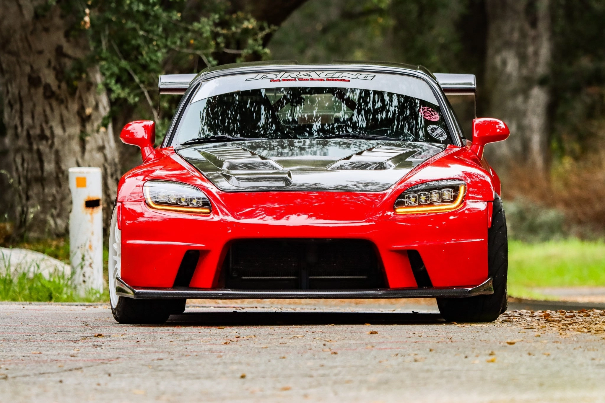 99-09 Honda S2000 NOVA-Series LED Projector Headlights Alpha-Black