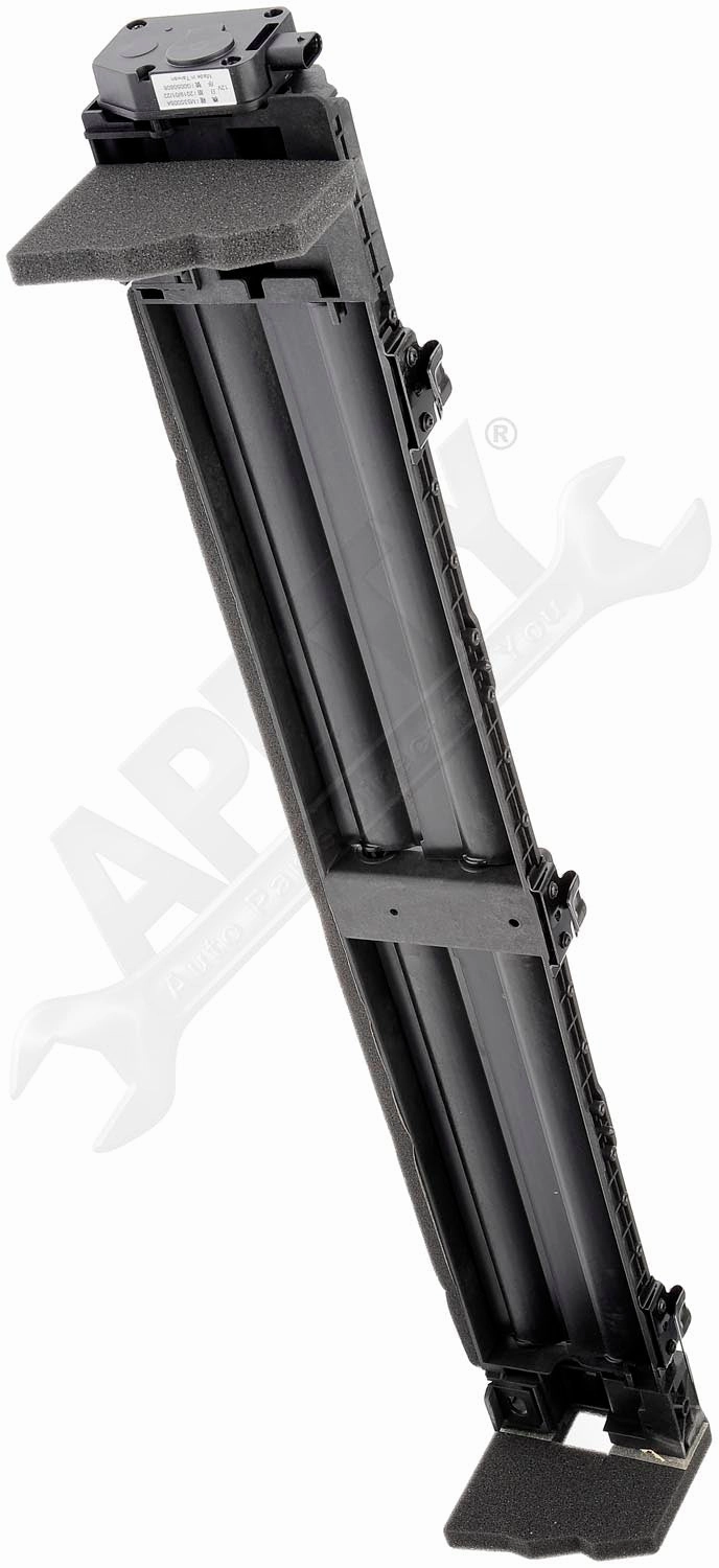 APDTY 153824 Radiator Cooling Active Shutter Assembly With Motor Actuator