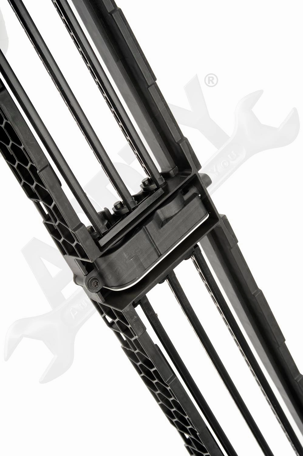 APDTY 153829 Active Radiator Cooling Grille Shutter With Actuator Motor (Upper)