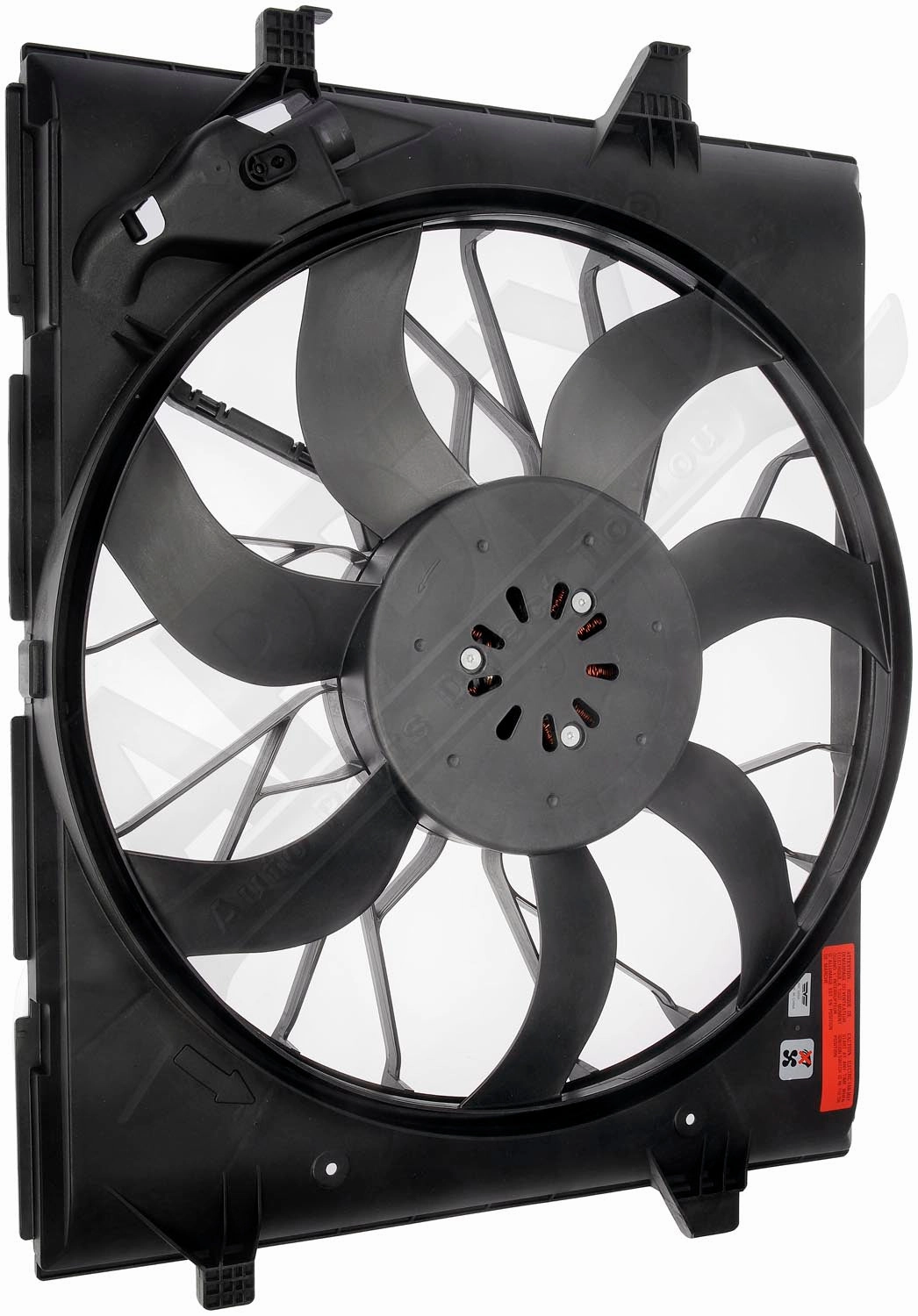 APDTY 153870 Radiator Fan Assembly