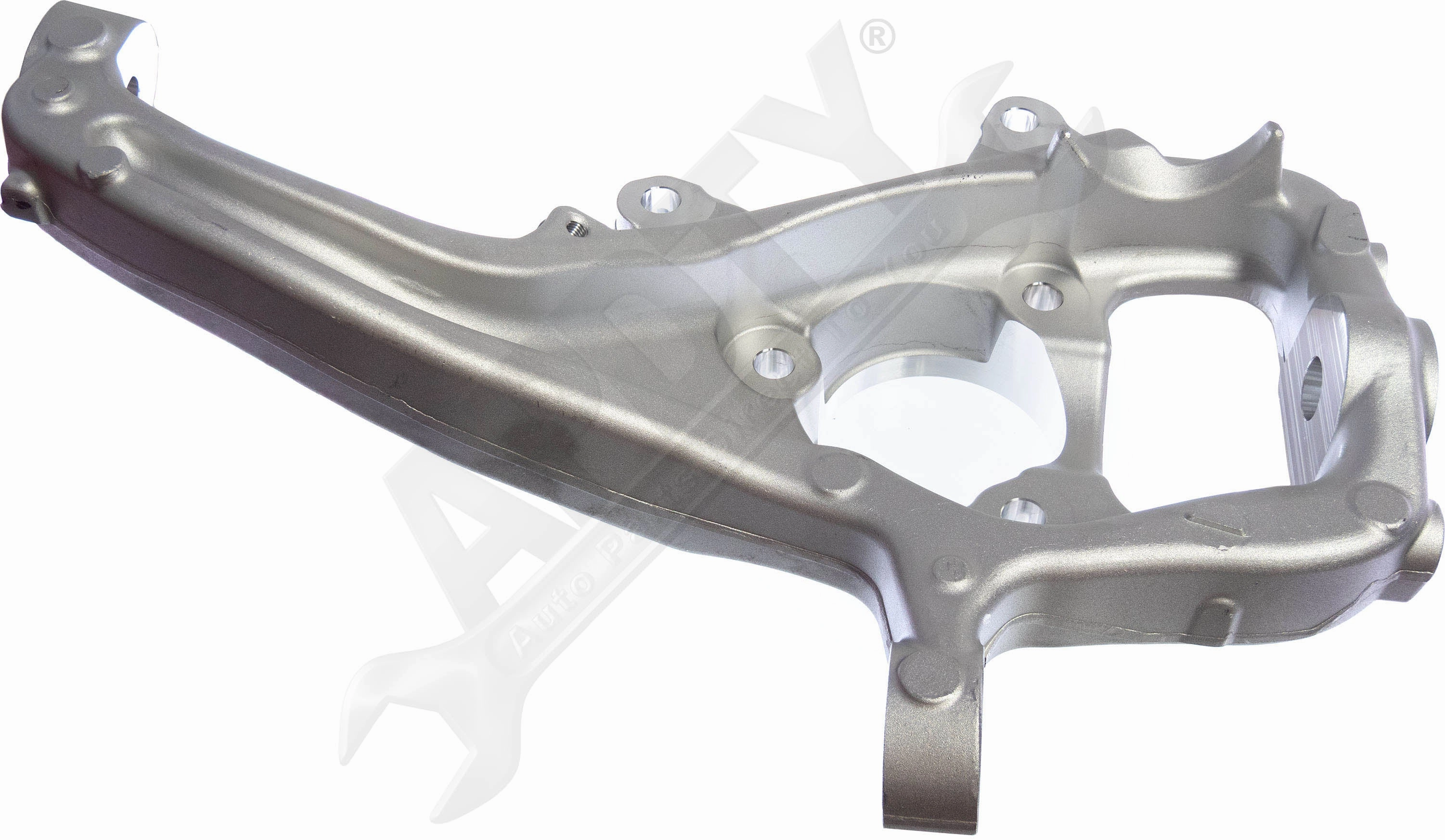 APDTY 154443 Steering Knuckle Hub Bearing & Caliper Mount (Front Right, 4WD)