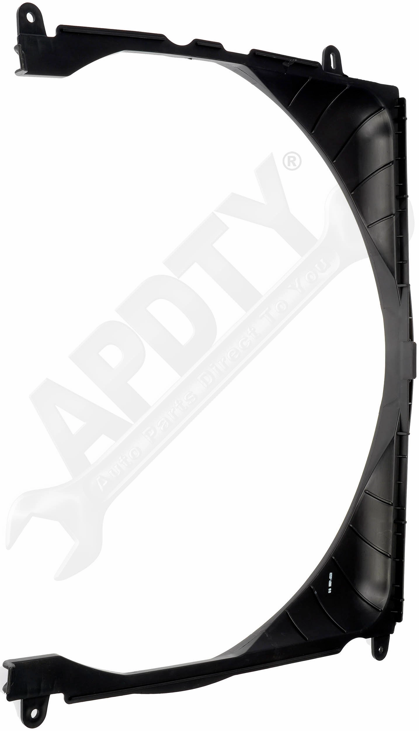 APDTY 159828 Engine Radiator Cooling Fan Inner Shroud