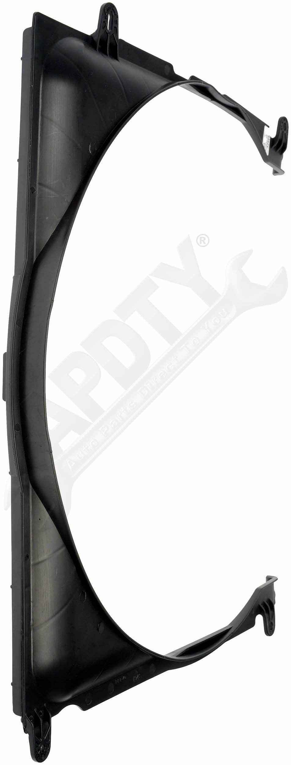 APDTY 159828 Engine Radiator Cooling Fan Inner Shroud