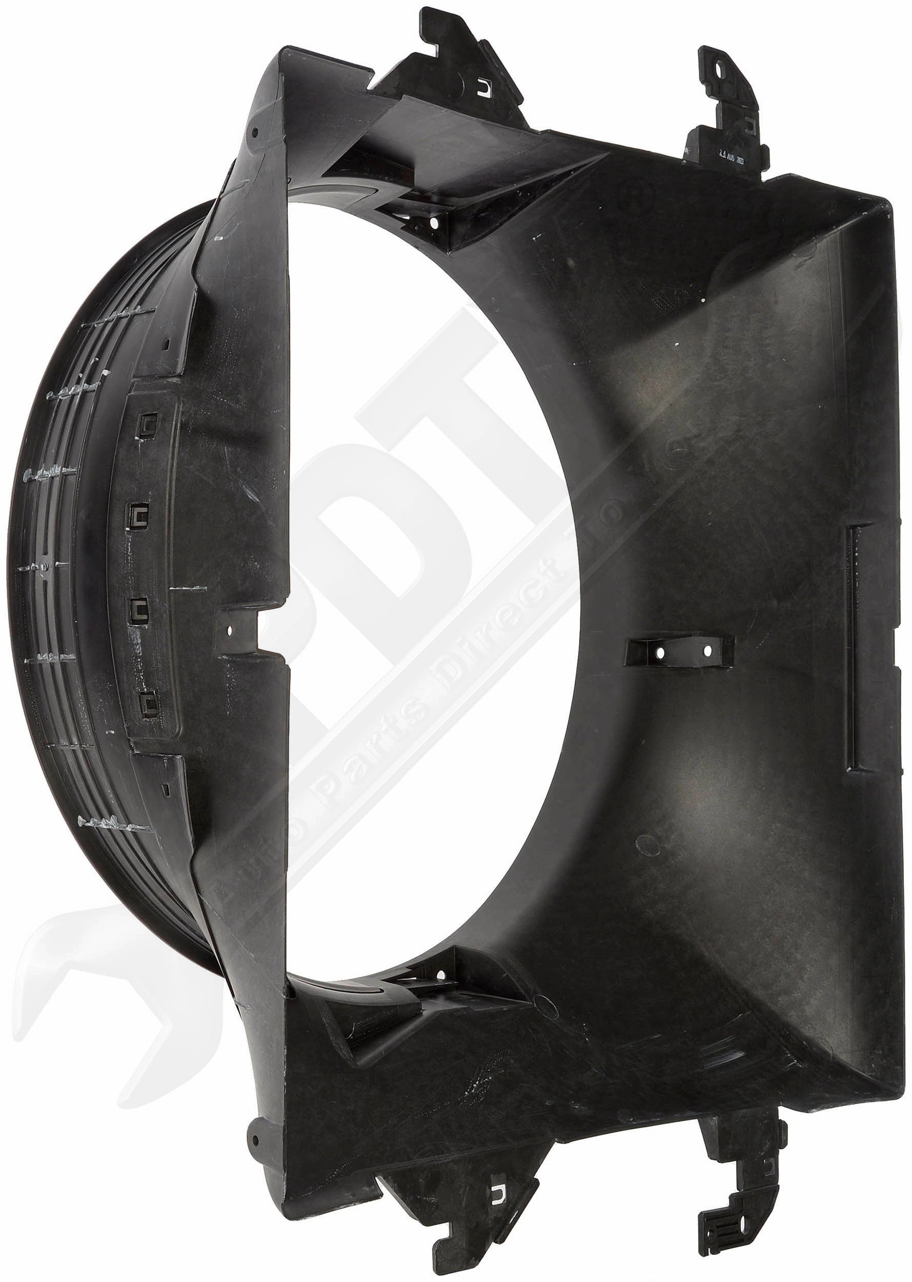 APDTY 160153 Radiator Cooling Fan Shroud