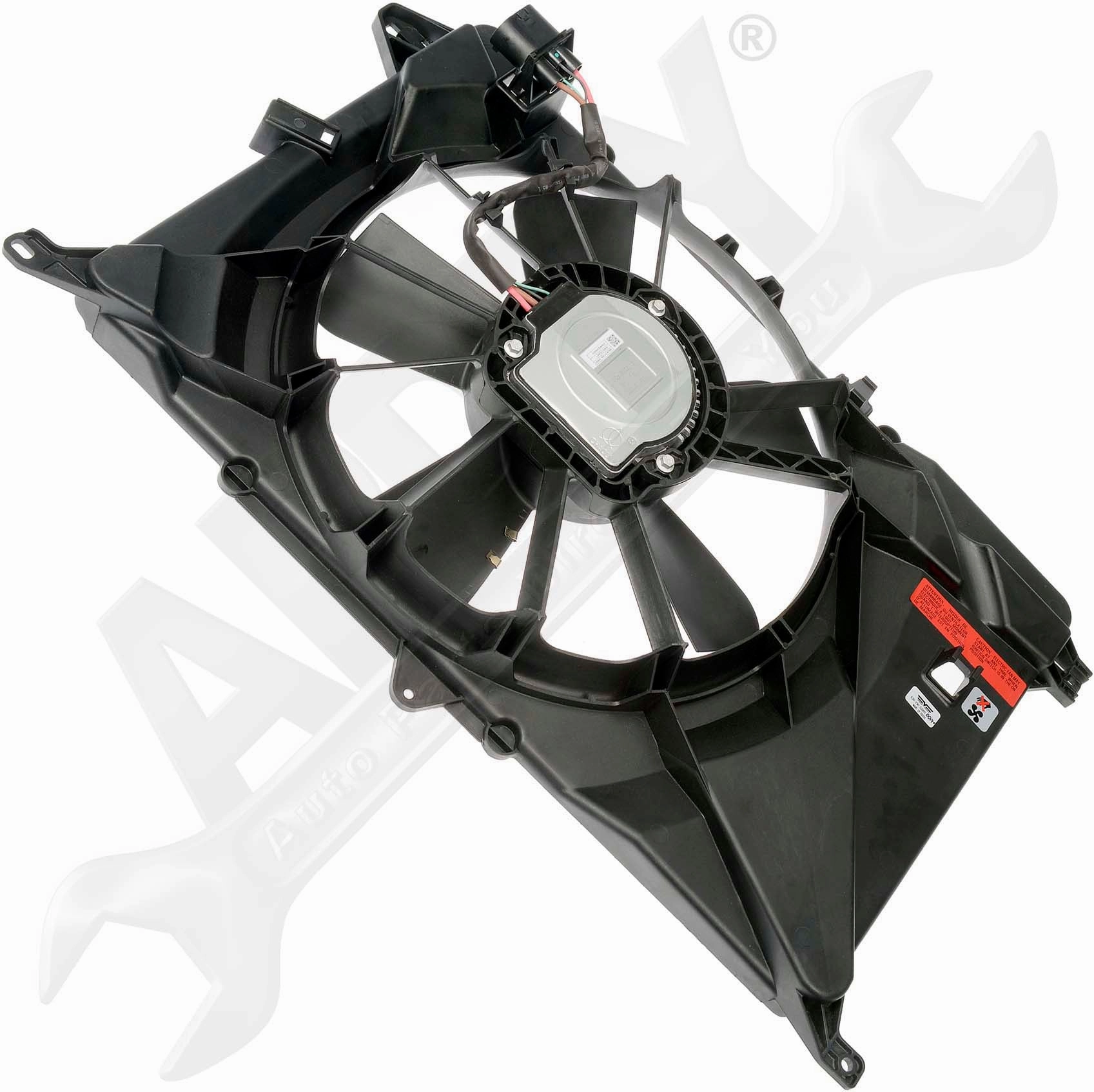 APDTY 163789 Radiator Cooling Fan Assembly