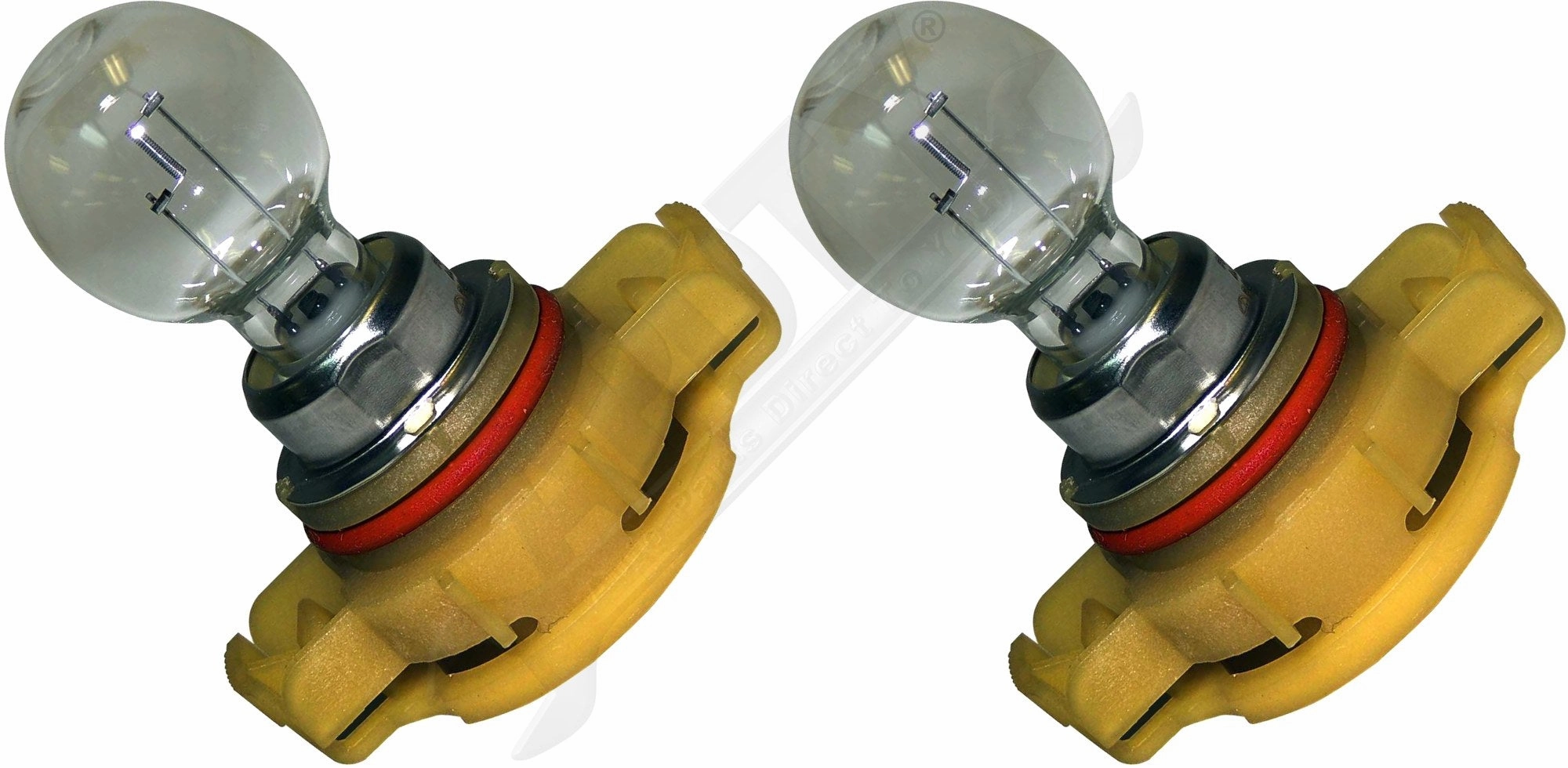 APDTY 173368x2 Fog Lamp Light Bulb Kit; Set Of 2; PSX24W; Replaces L000PSX24W