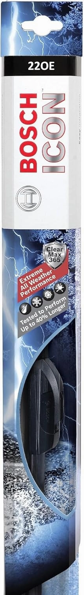 BOSCH ICON 22OE Wiper Blade 22" inch, Up to 40% Longer Life