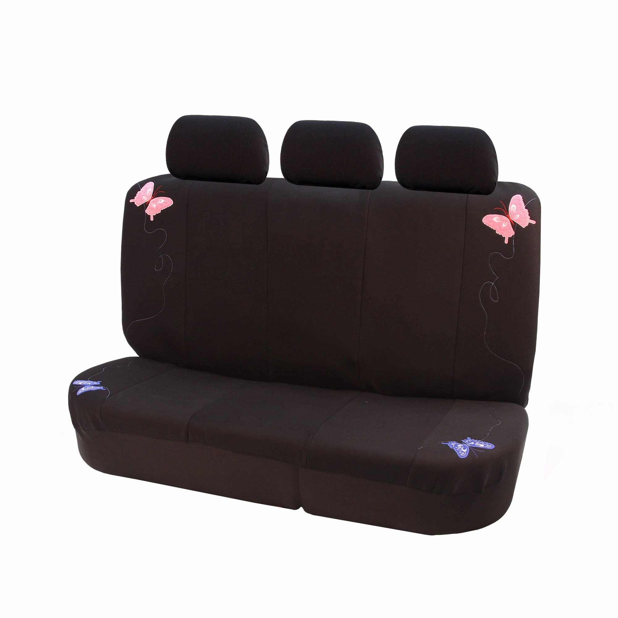 Butterfly Seat Covers - Rear Set Black