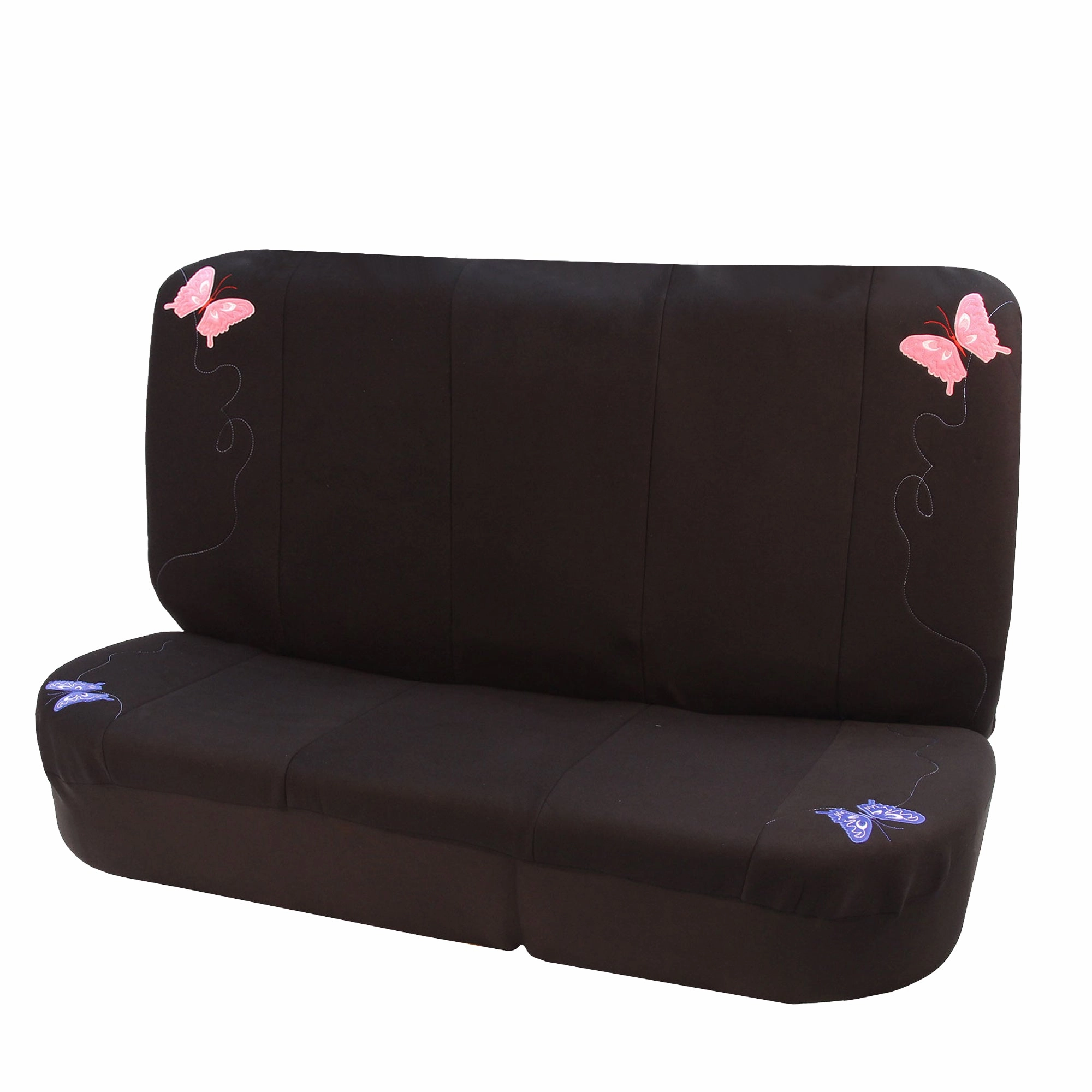 Butterfly Seat Covers - Rear Set Black