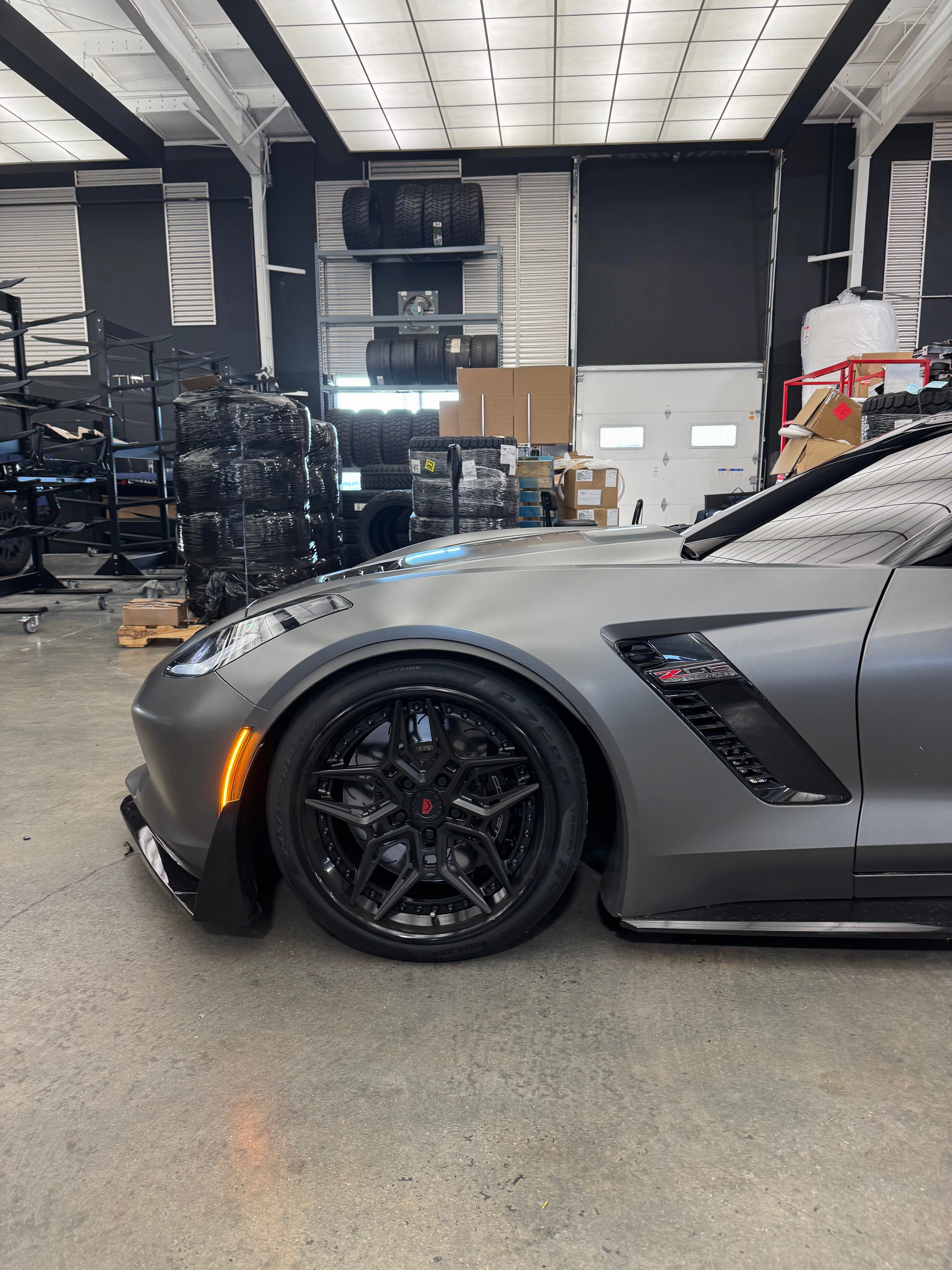C6/C7 CORVETTE - Vossen EVO-4R Pre-Mounted on Toyo R88R & Pirelli Trofeo R Tires