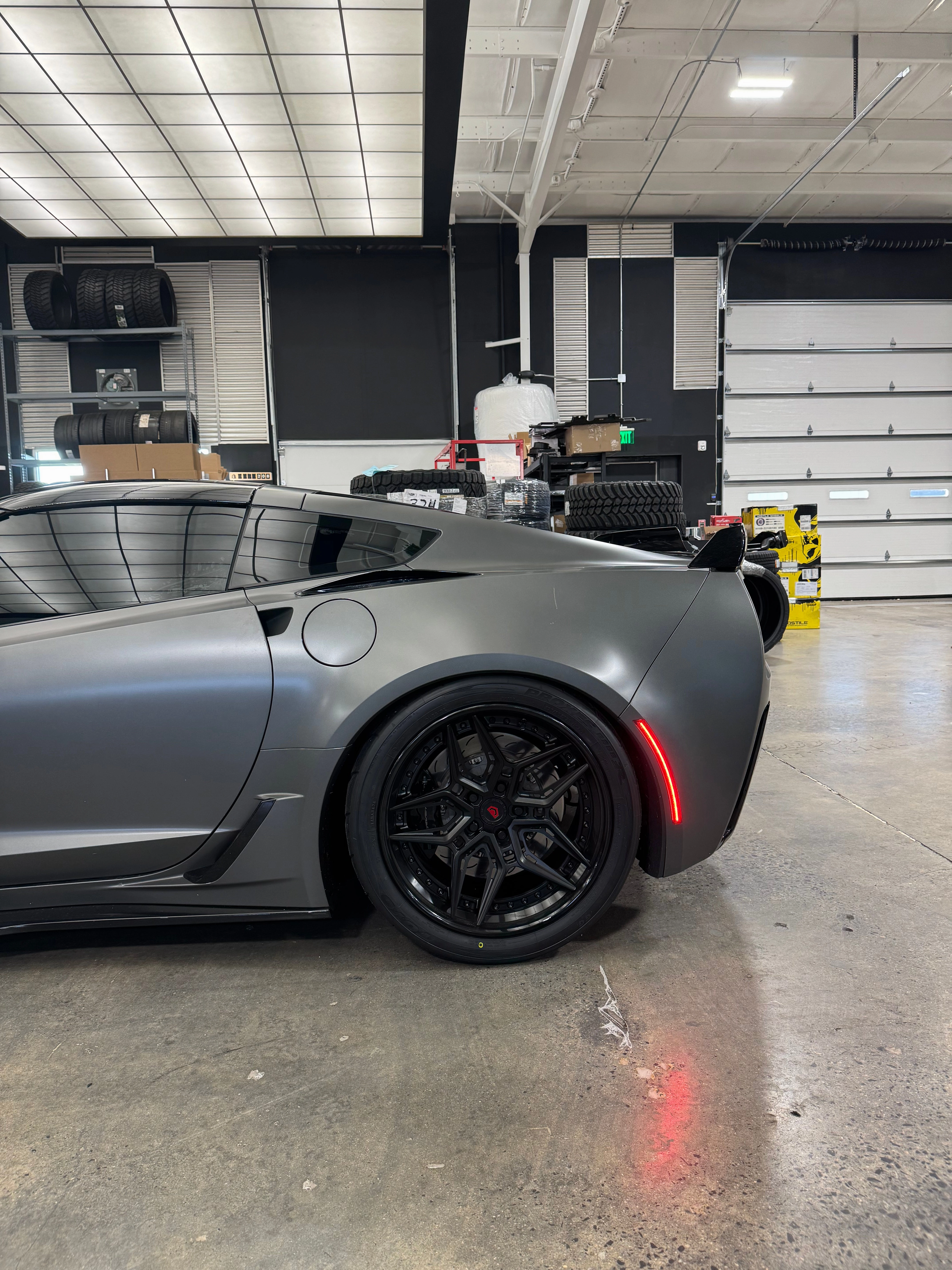 C6/C7 CORVETTE - Vossen EVO-4R Pre-Mounted on Toyo R88R & Pirelli Trofeo R Tires