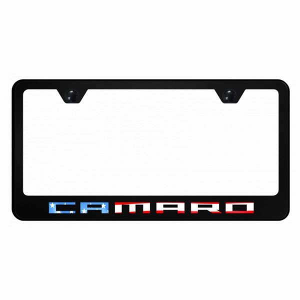 Camaro Flag PC Frame - UV Print on Black