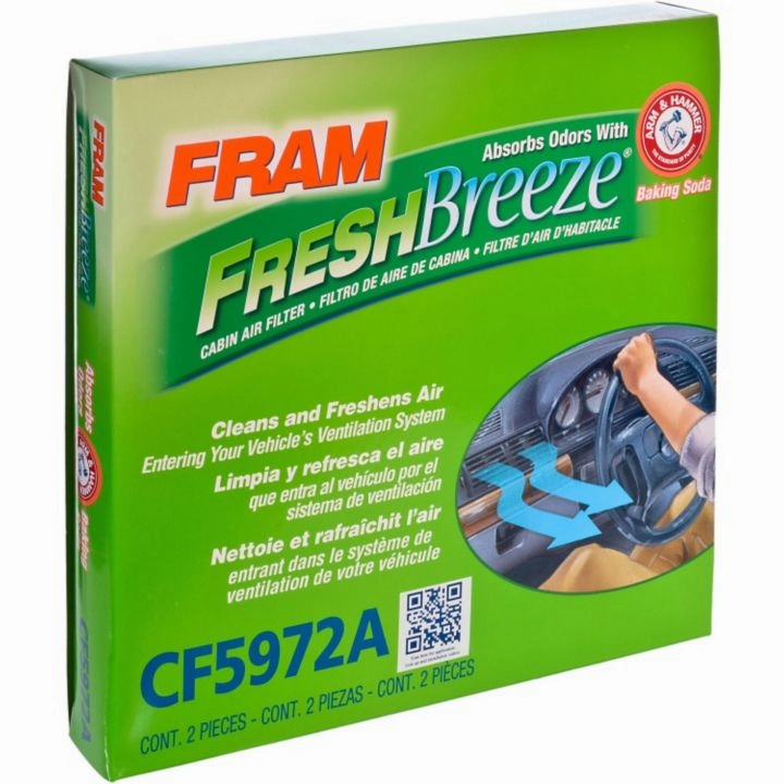 CF5972A FRAM Fresh Breeze Cabin Air Filter