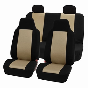 Classic Cloth Seat Covers - Full Set Beige