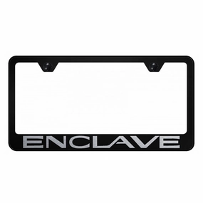 Enclave Stainless Steel Frame - Laser Etched Black