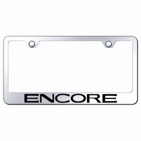 Encore Stainless Steel Frame - Laser Etched Mirrored