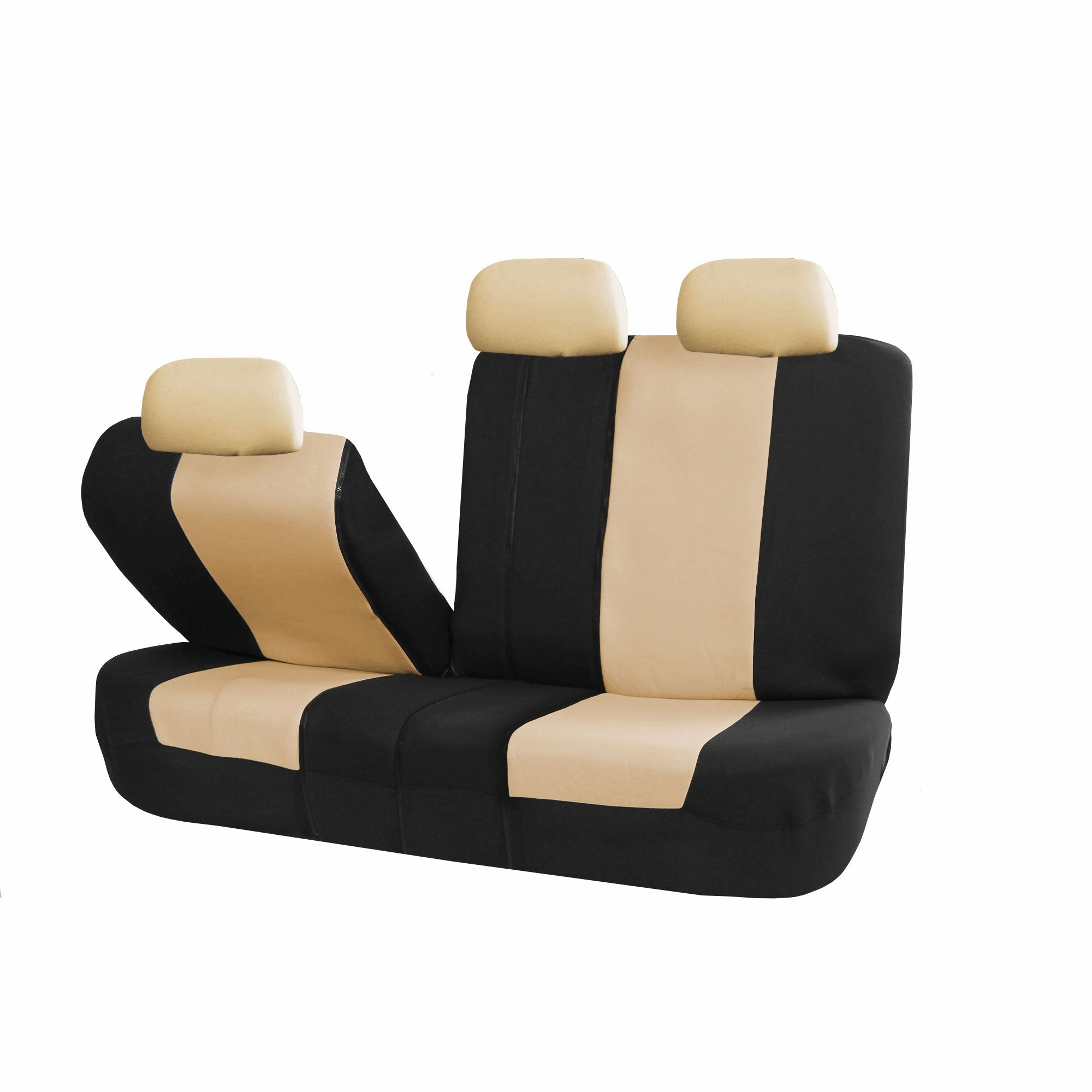 Flat Cloth Multifunctional 3 Row 7 Seater - Beige Seat Covers
