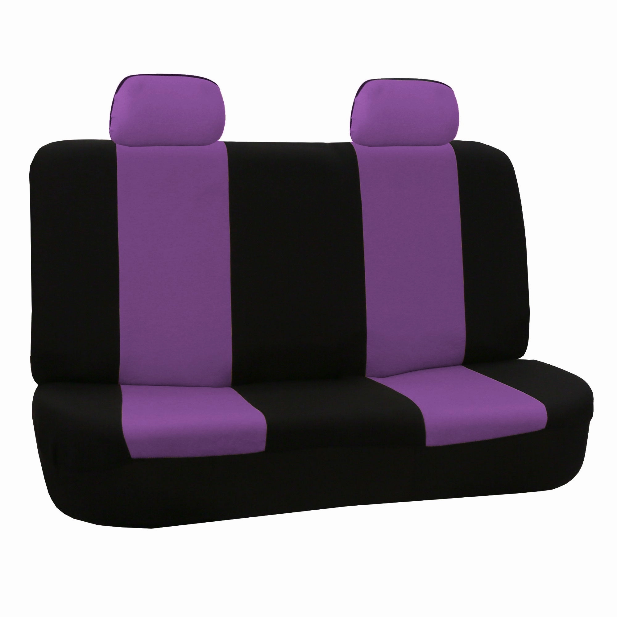 Flat Cloth Seat Covers - Full Set Purple
