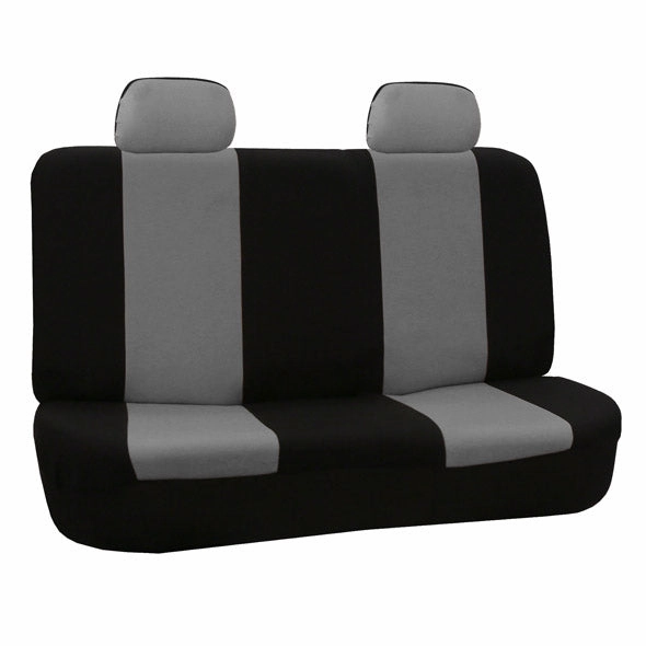 Flat Cloth Seat Covers - Rear Gray