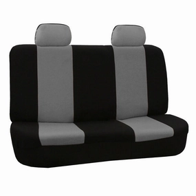Flat Cloth Seat Covers - Rear Gray