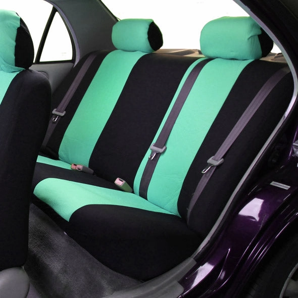 Flat Cloth Seat Covers - Rear Mint