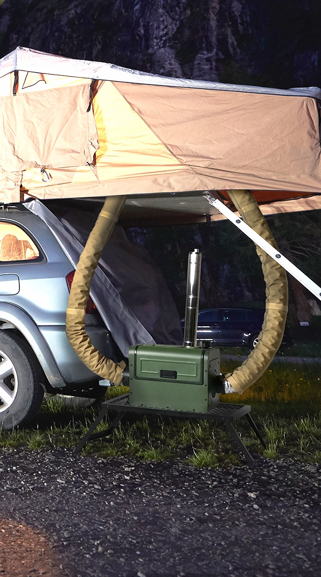 Houswin Self-generating Portable Heater Model S Powered by Diesel - Green Color