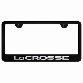 LaCrosse Stainless Steel Frame - Laser Etched Black