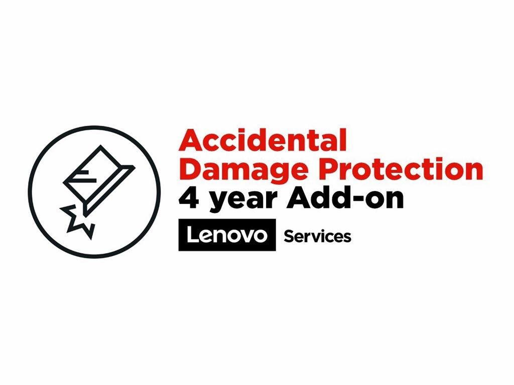 Lenovo Accidental Damage Protection - Accidental damage coverage - 4 years - for ThinkStation P300; P310; P320; P330; P330 Gen 5PS0Q25586