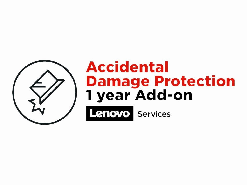 Lenovo Accidental Damage Protection - Accidental damage coverage (for system with 1 year on-site warranty) - 1 year - for ThinkCentre 5PS0H34713