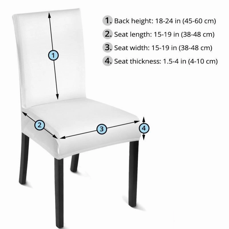 Mandala Hues Chair Cover