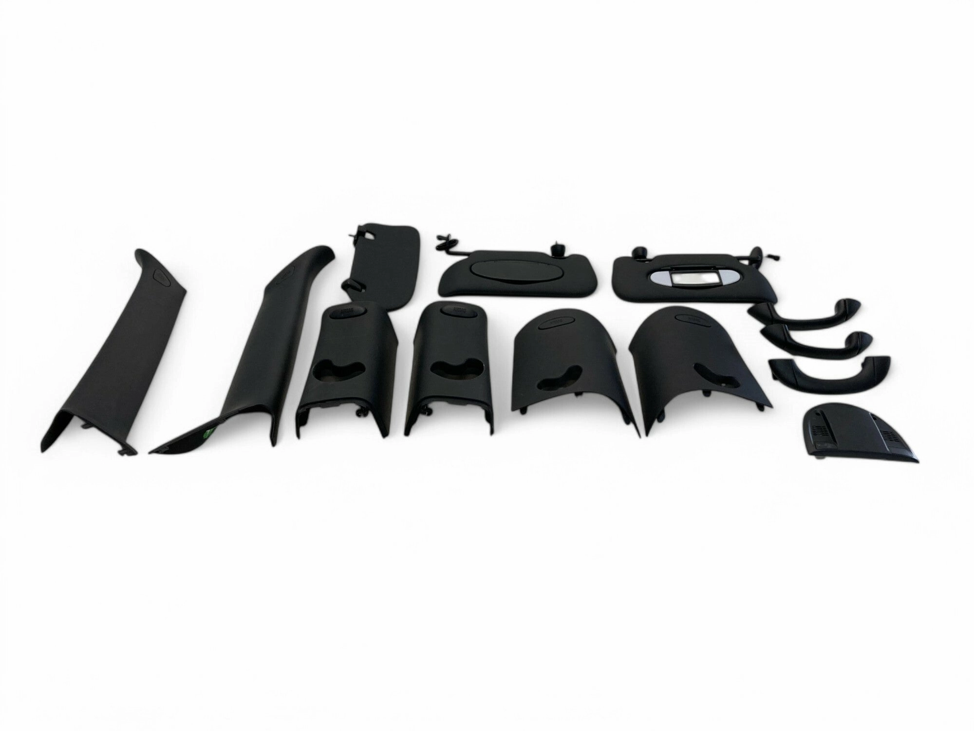 Mini Cooper Hatchback Black Headliner Pillar Trim Set 2007-2013 R56 473