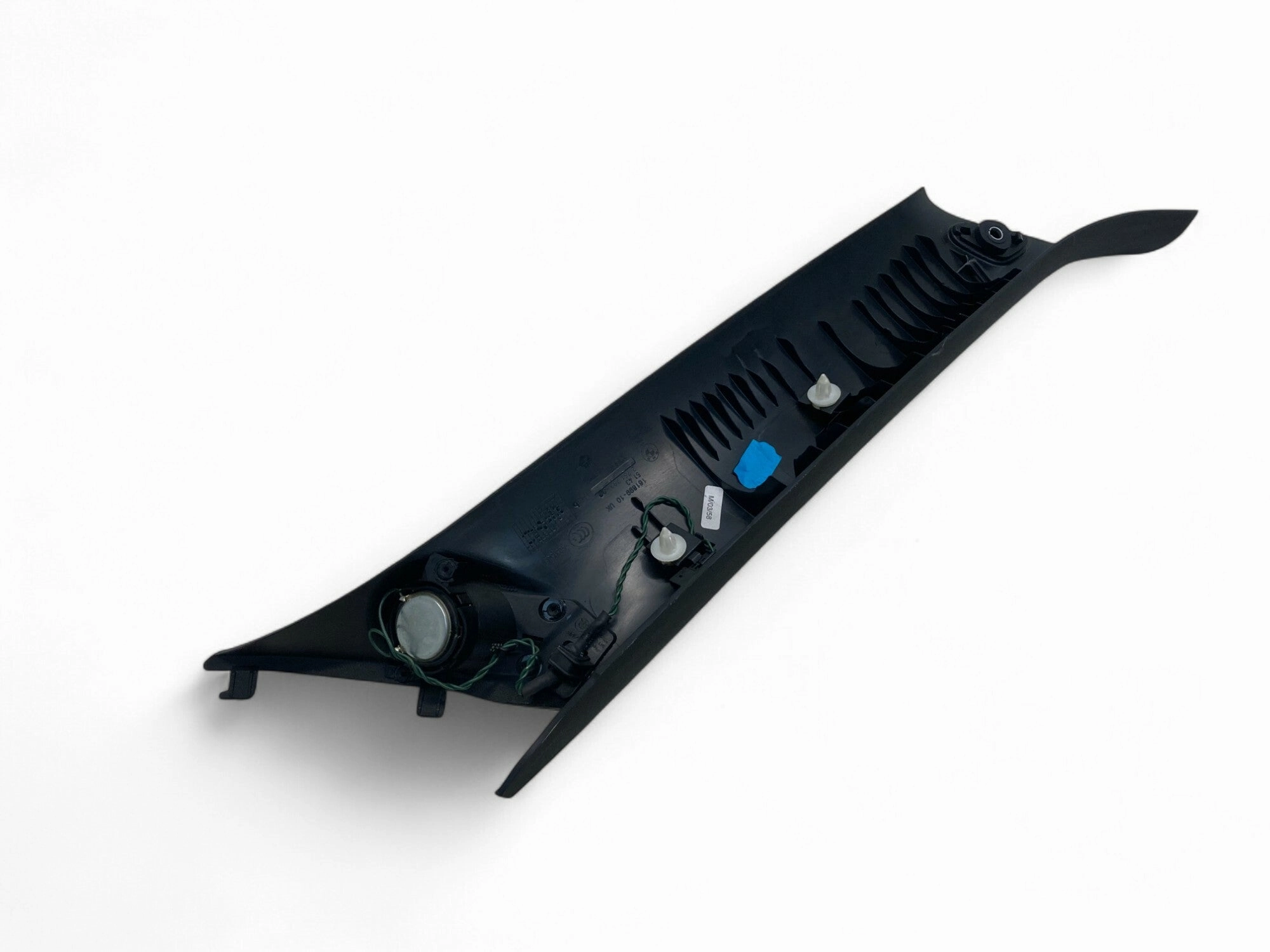 Mini Cooper Hatchback Black Headliner Pillar Trim Set with HK 2007-2013 R56 486
