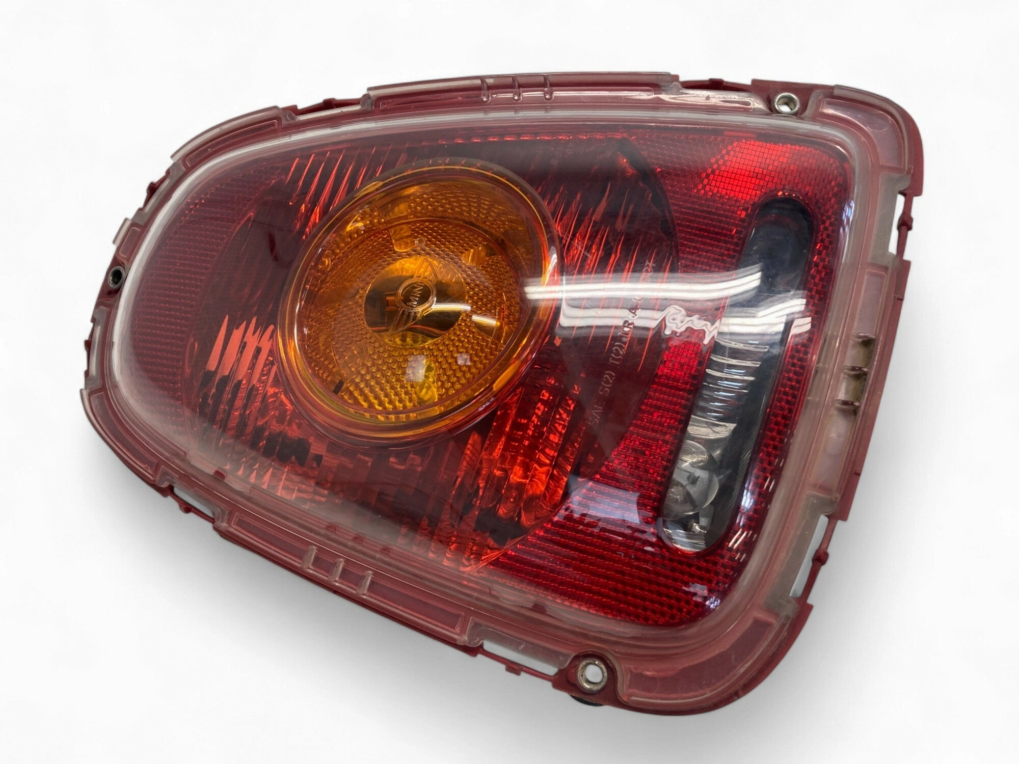 Mini Cooper Left Rear Tail Light Amber Lens 63212751309 2007-2010 R56 R57 486