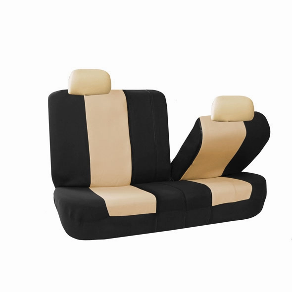 Multifunctional Flat Cloth Car 3 Row 8 Seater - Beige Seat Covers