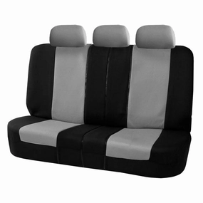 Multifunctional Flat Cloth Seat Covers - Rear Gray