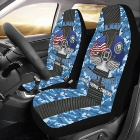 Navy Air Traffic Controller Navy AC Car Seat Covers (Set of 2)