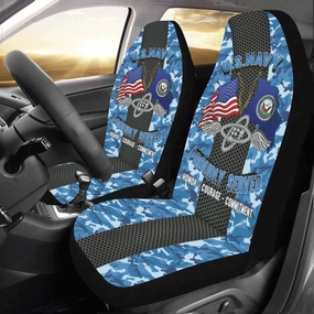 Navy Aviation Electronics Technician Navy AT Car Seat Covers (Set of 2)