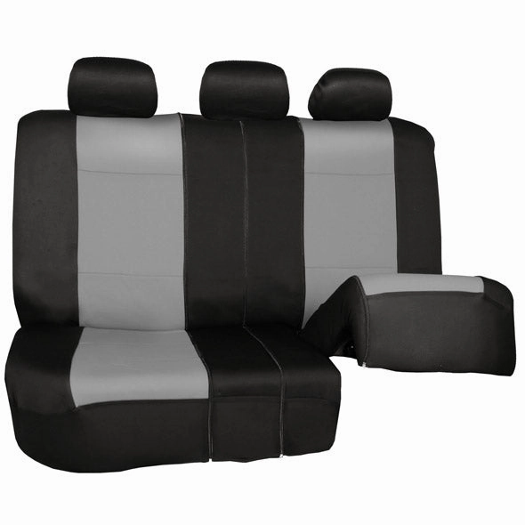 Neoprene Seat Covers - Rear Gray