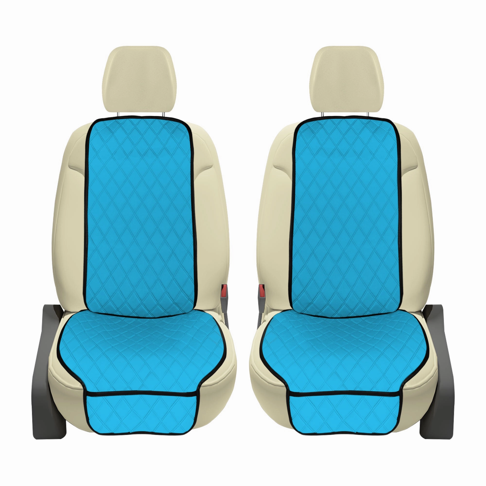 NeoSupreme Seat Protectors - Front Set - 2pc Solid Aqua