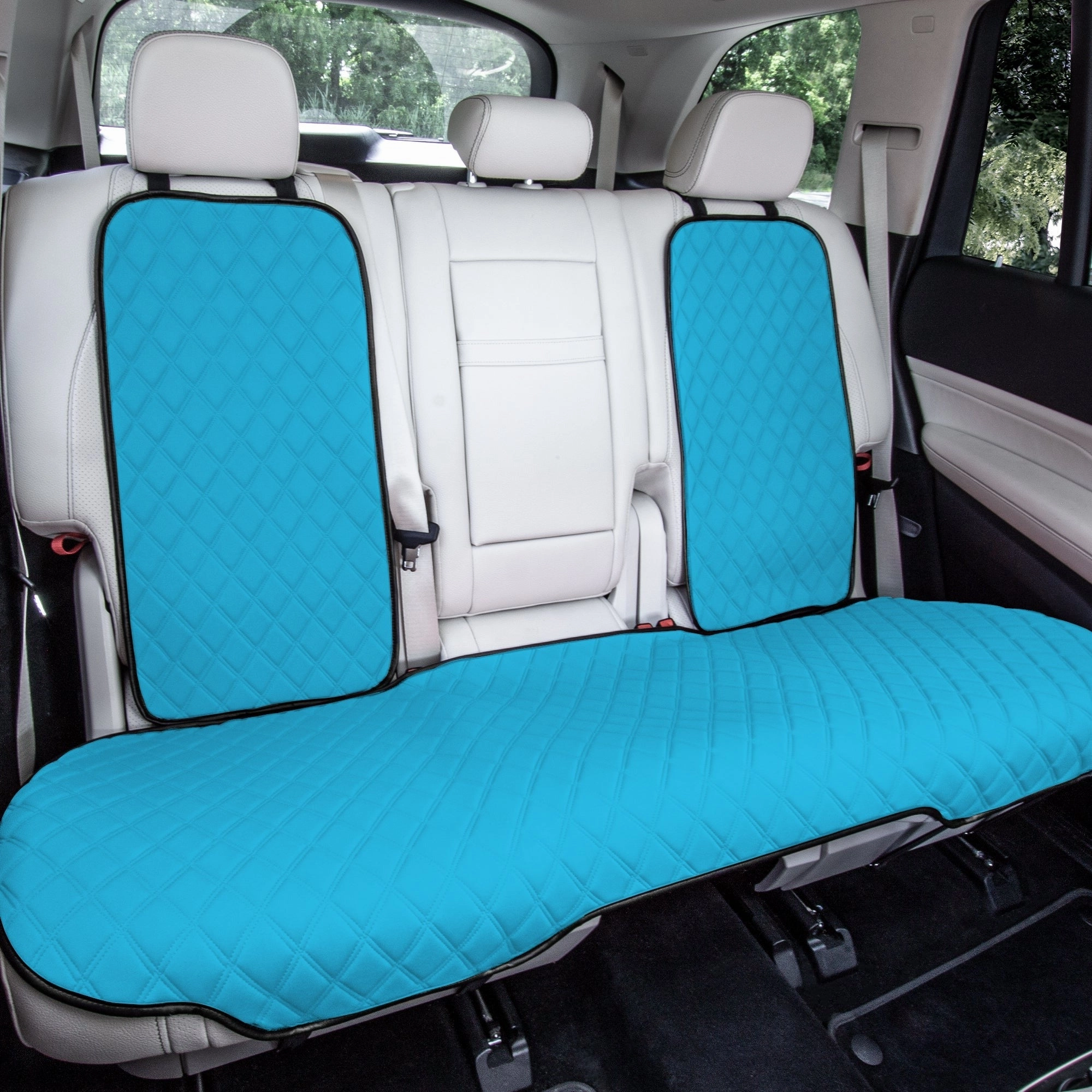 Neosupreme Seat Protectors - Rear Set Aqua