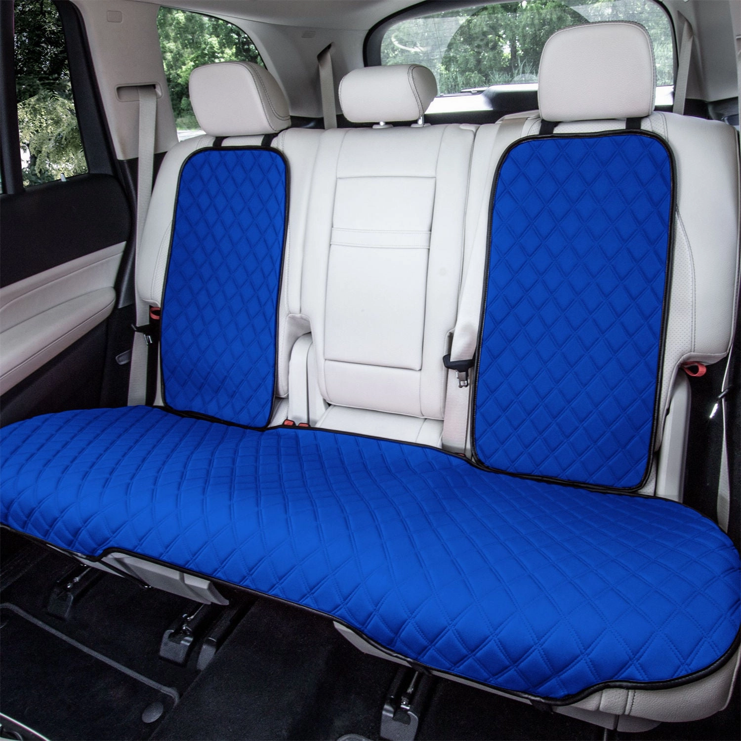 Neosupreme Seat Protectors - Rear Set Blue