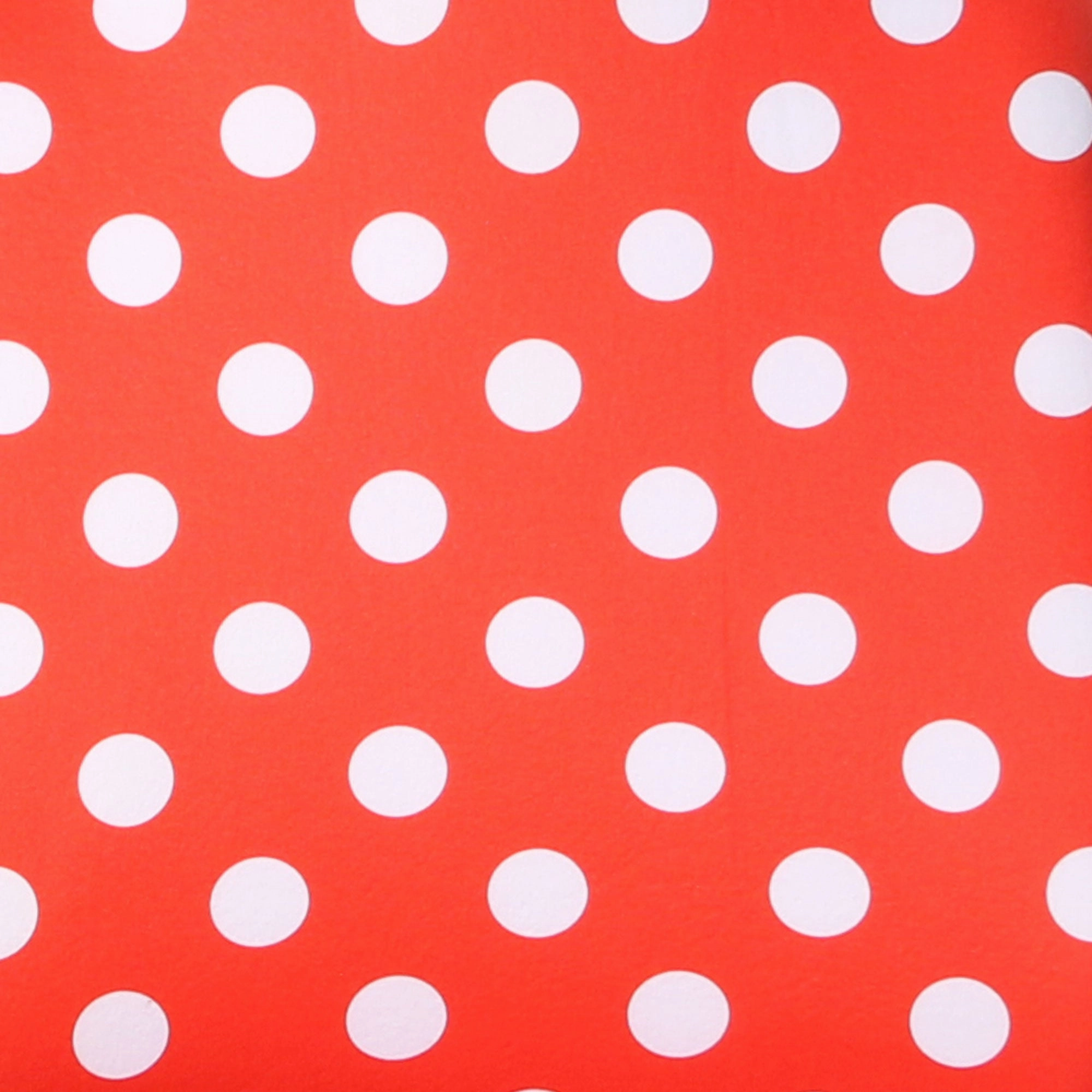 Polka Dots Bench Seat Covers - 2 Tone Polka Dots - Red