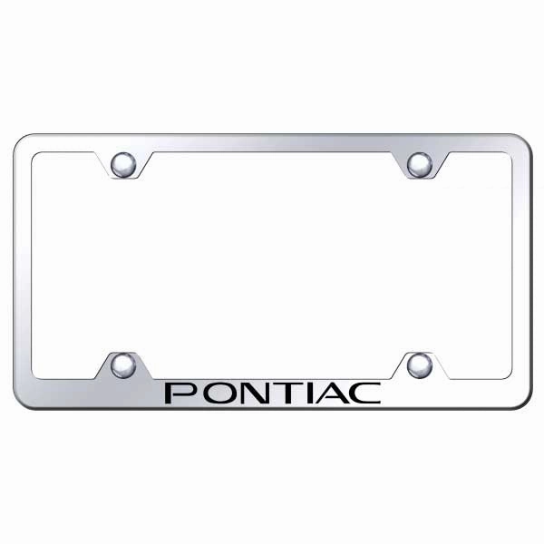Pontiac Steel Wide Body Frame - Laser Etched Mirrored